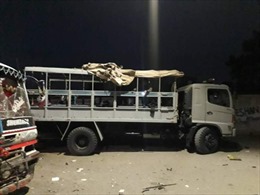 Pakistan: Xe cảnh sát bị tấn công, 30 người thương vong 